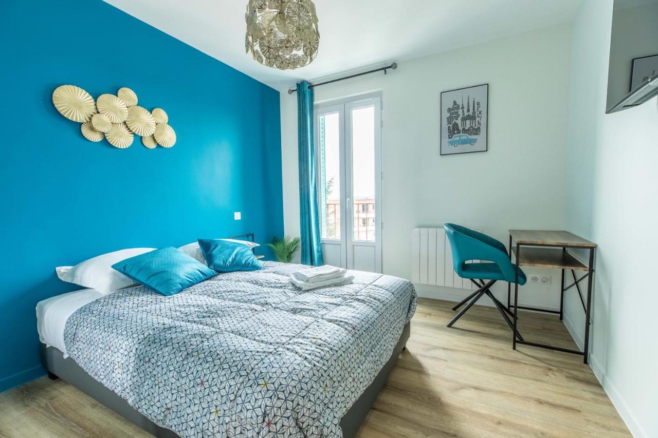 Ferienwohnung New F5 Neuf Cosy Lumineux Proche Siege Michelin Clermont-Ferrand Exterior foto